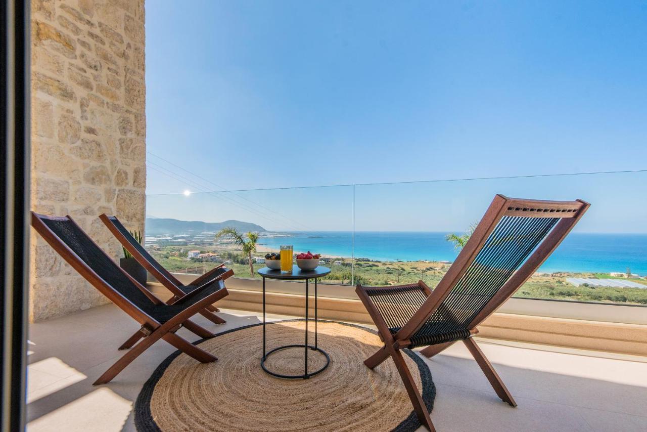 Cielo E Mare Villas I "Free" Heated Pools & Seaview Falasarna Exterior foto