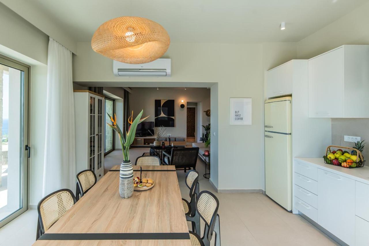 Cielo E Mare Villas I "Free" Heated Pools & Seaview Falasarna Exterior foto