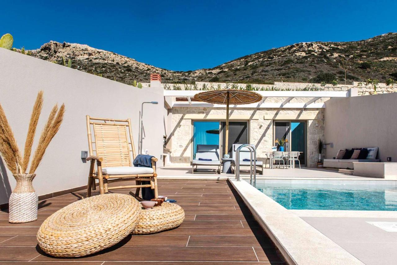 Cielo E Mare Villas I "Free" Heated Pools & Seaview Falasarna Exterior foto