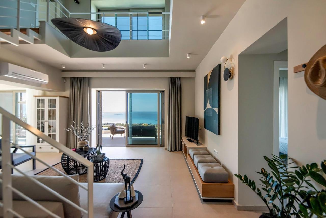 Cielo E Mare Villas I "Free" Heated Pools & Seaview Falasarna Exterior foto