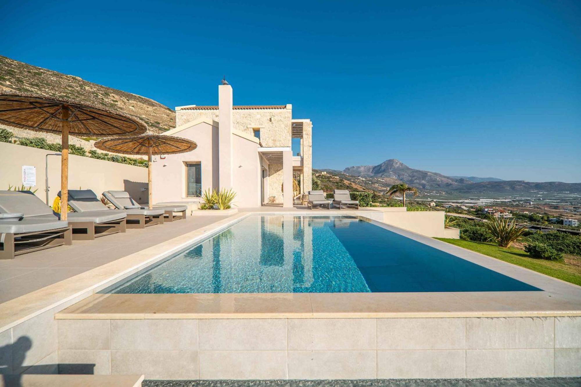 Cielo E Mare Villas I "Free" Heated Pools & Seaview Falasarna Exterior foto