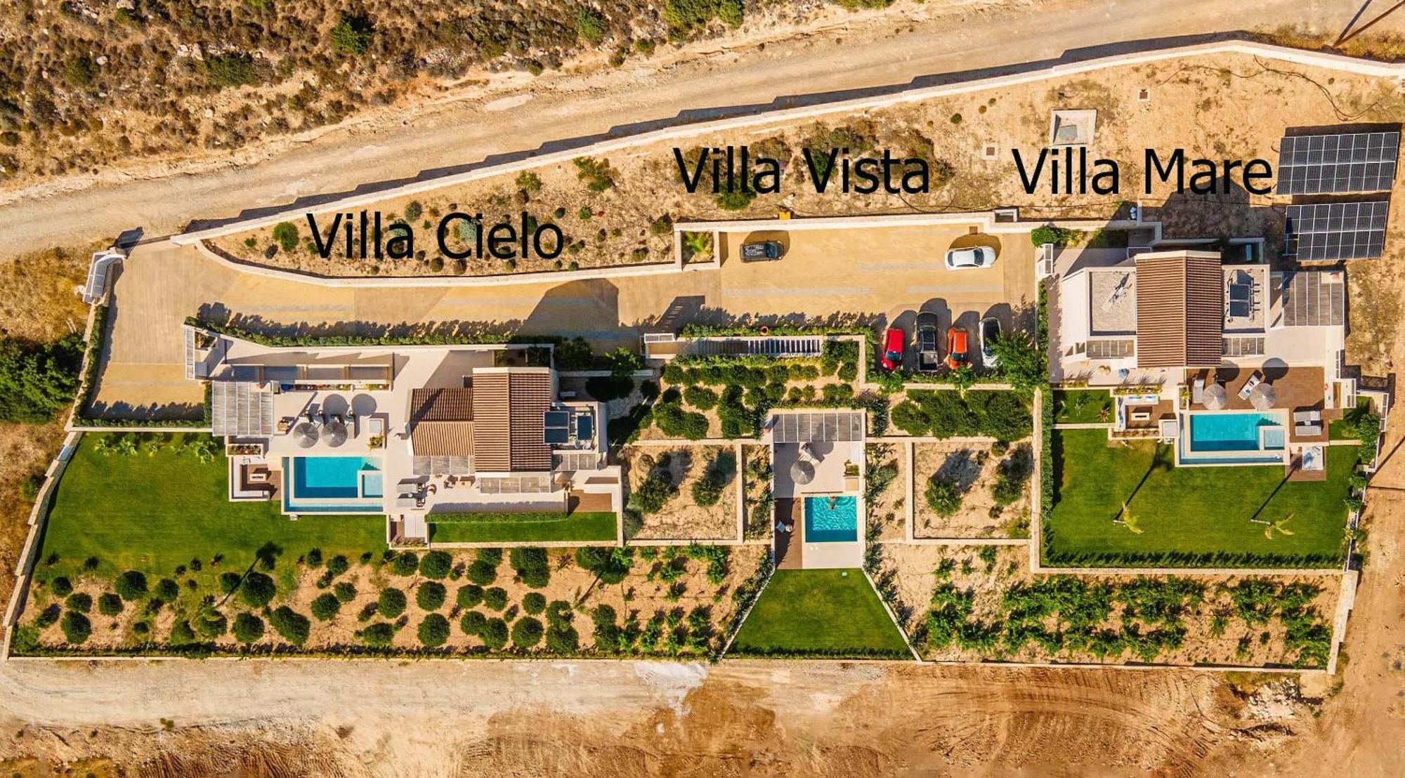 Cielo E Mare Villas I "Free" Heated Pools & Seaview Falasarna Exterior foto