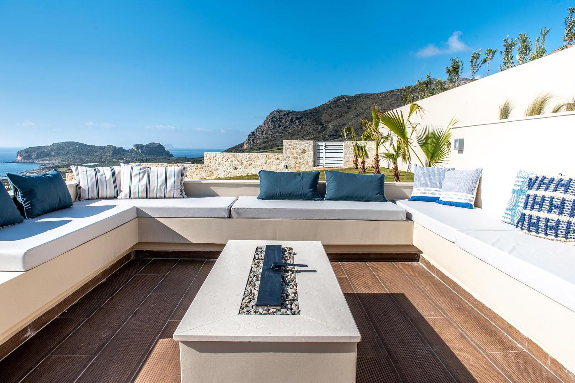 Cielo E Mare Villas I "Free" Heated Pools & Seaview Falasarna Exterior foto