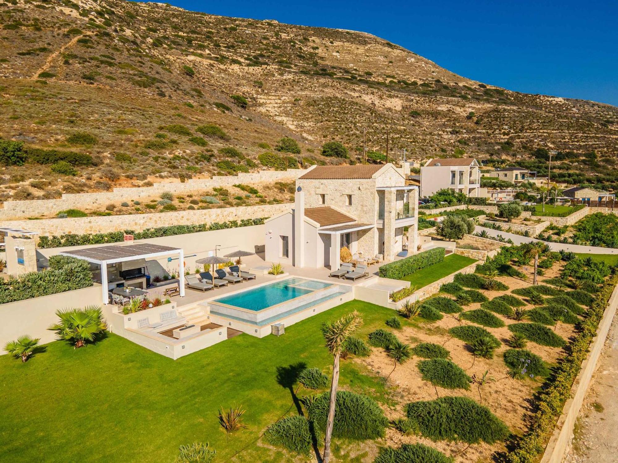 Cielo E Mare Villas I "Free" Heated Pools & Seaview Falasarna Exterior foto